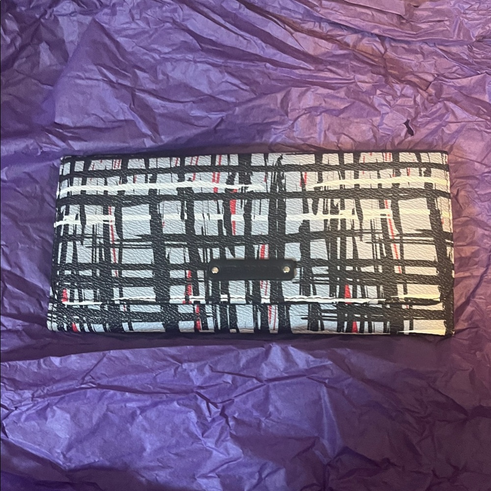 Vera Bradley Black and White Checkered Wallet